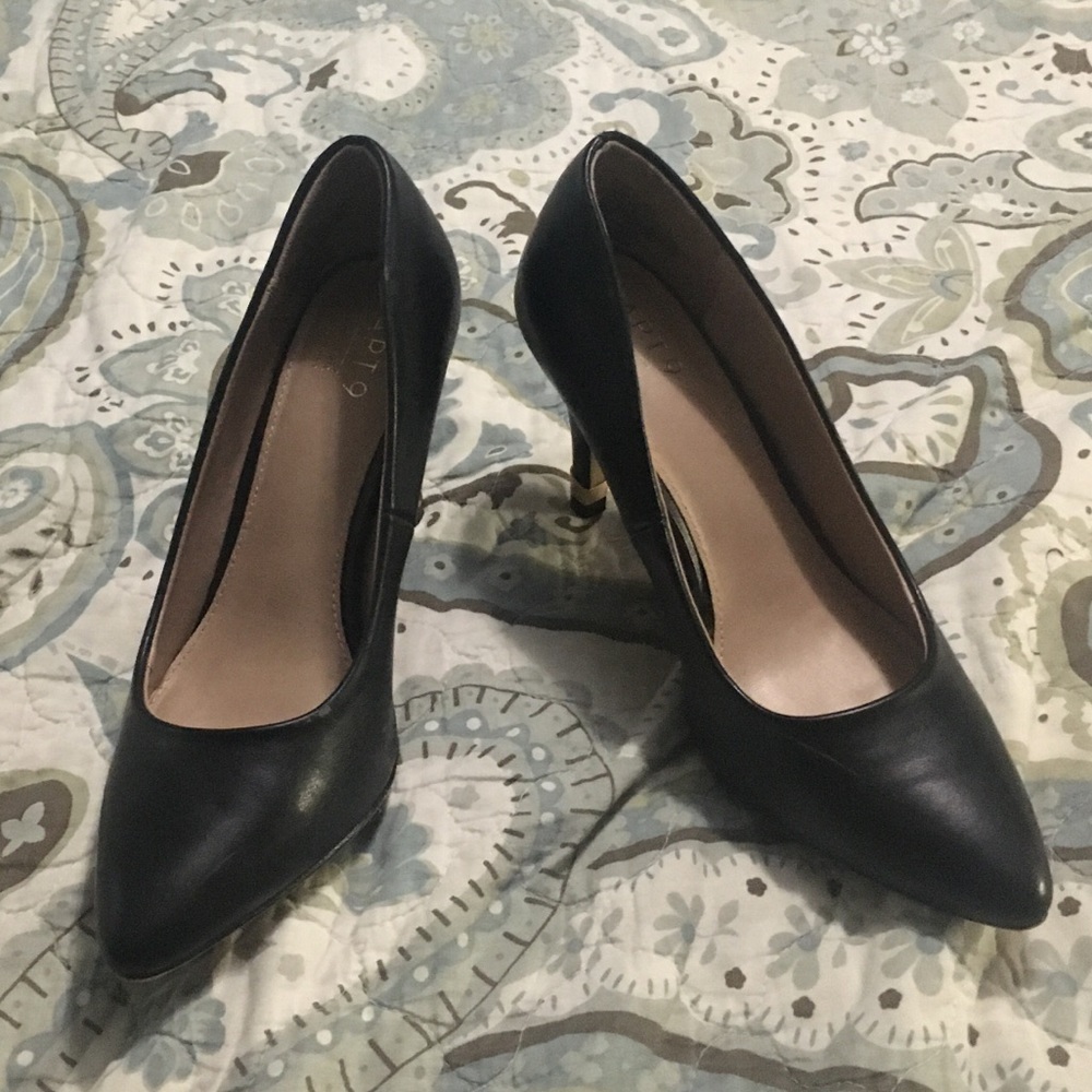 Black heels